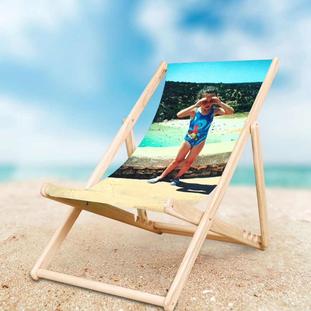Deckchair with personal image
